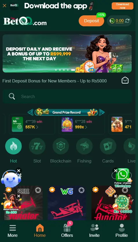BetQQ Game App