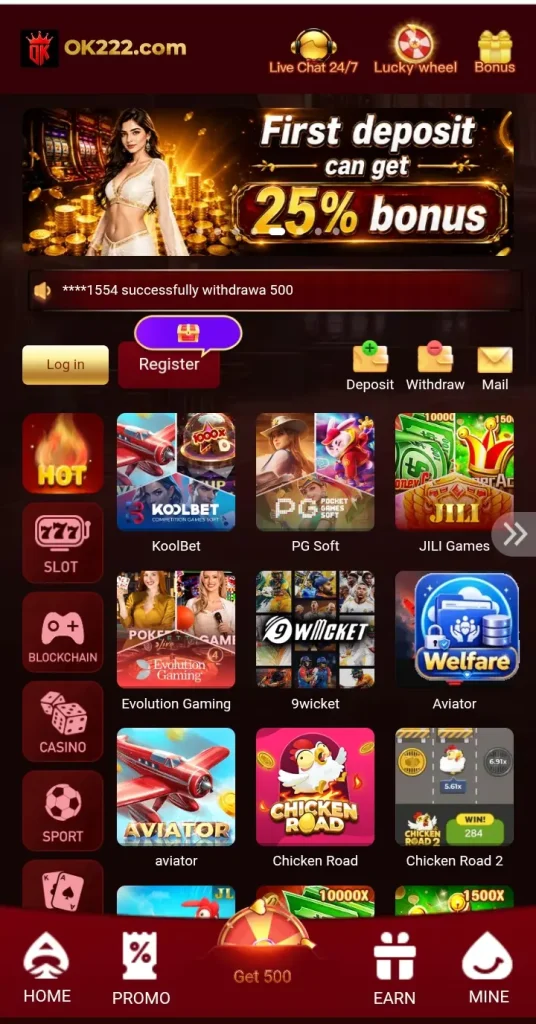 OK222 Game App