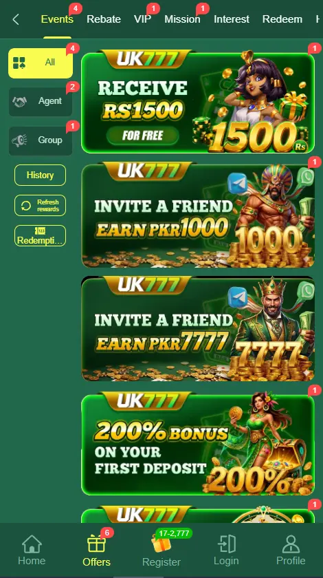 UK777 Game Apk