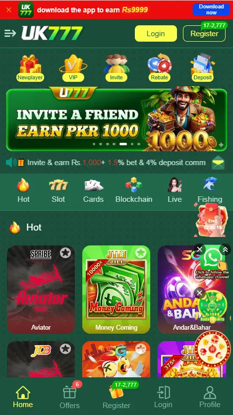 UK777 Game App