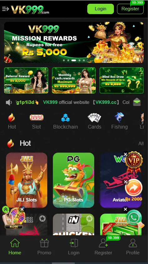 VK999 Game App