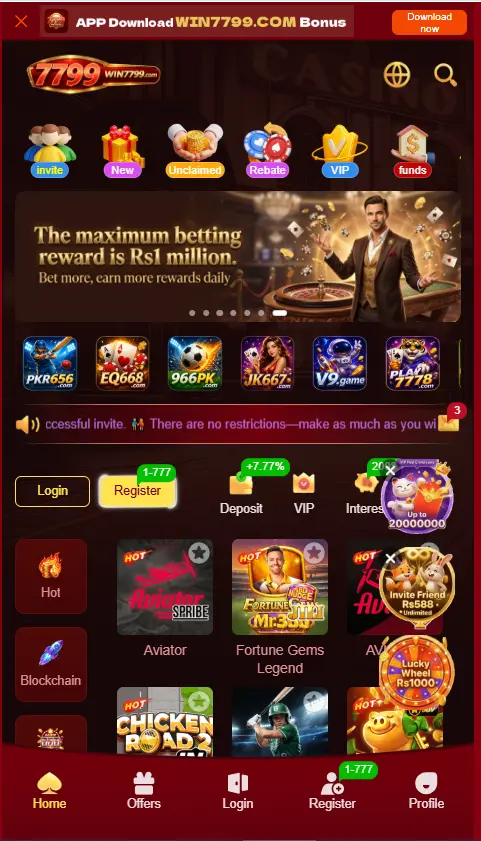 WIN7799 Game App