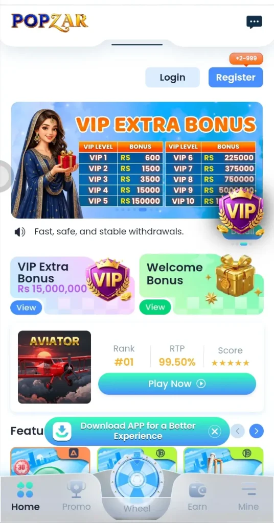 pop zar game app
