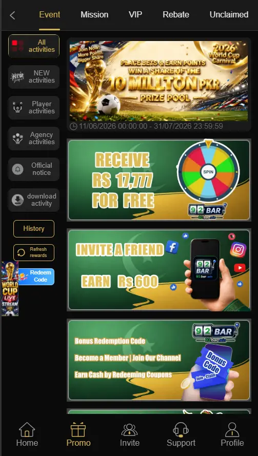 92Bar Game Apk