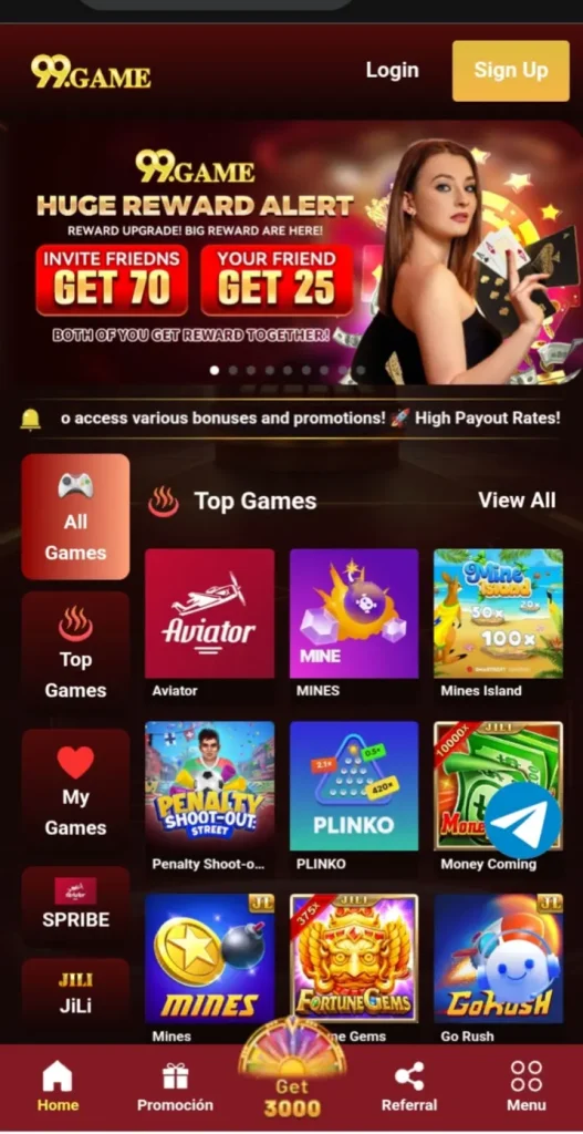 99 Game App 