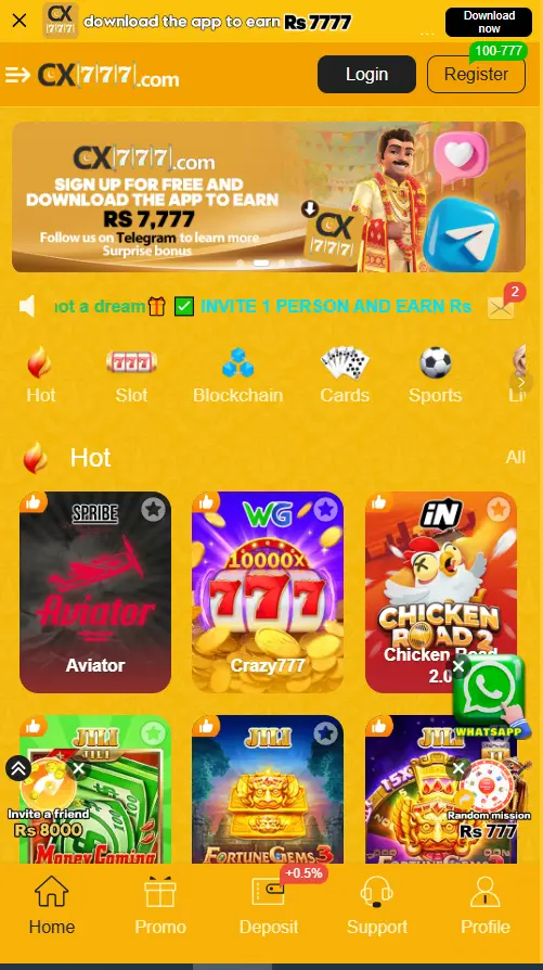 Cx777 Game App