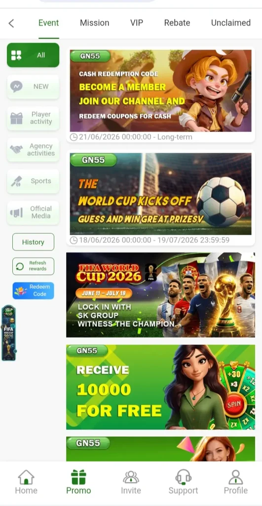 GN 55 Game Apk