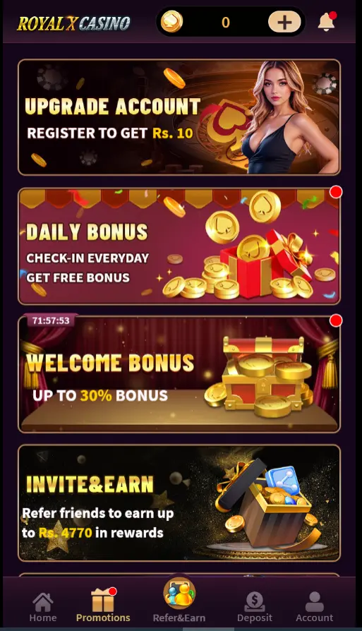 Royal x 777 Apk