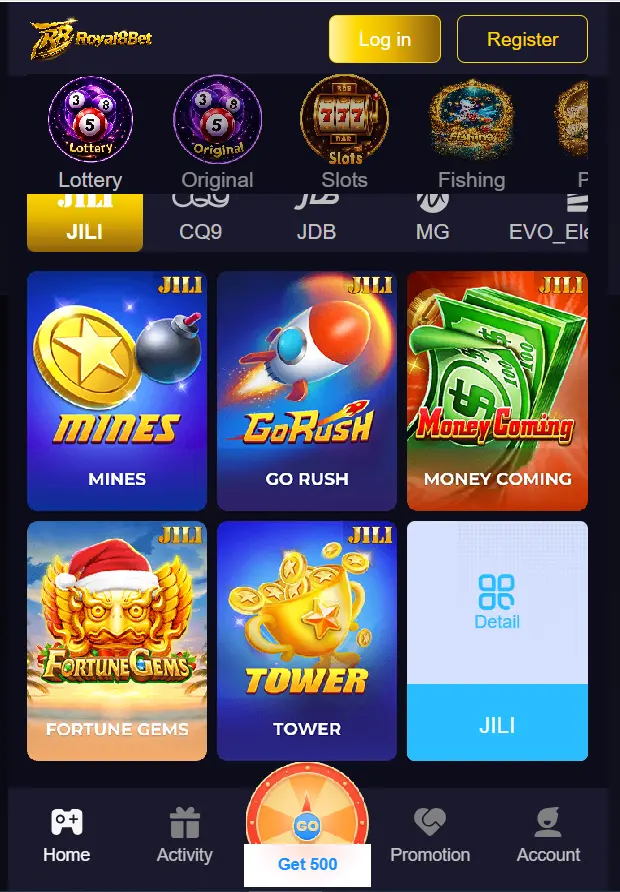Royal8 bet Game Apk