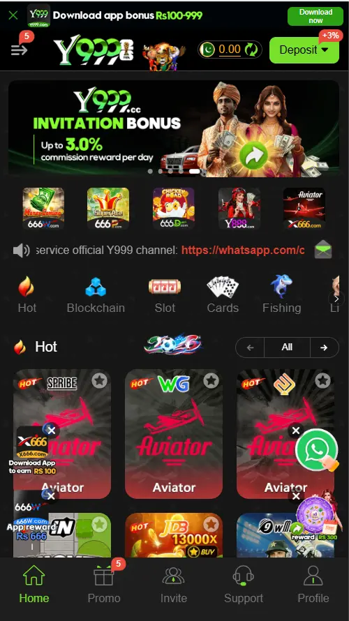 Y999 Game App