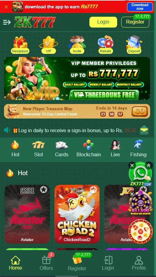 ZK 777 Game App