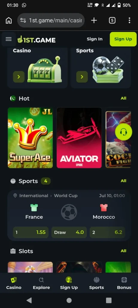 1stGame App