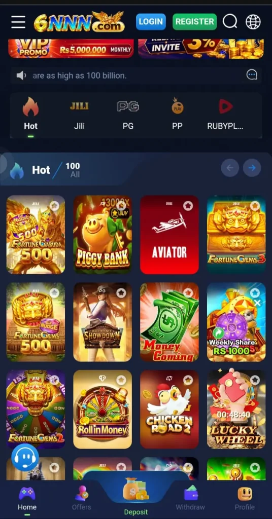 6nnn Game App