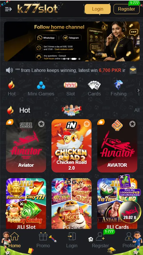 K77 slot Game App