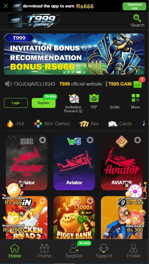 T999 Game App