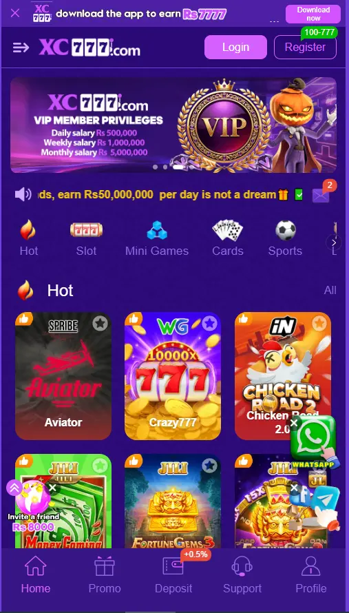 777XC Game Android
