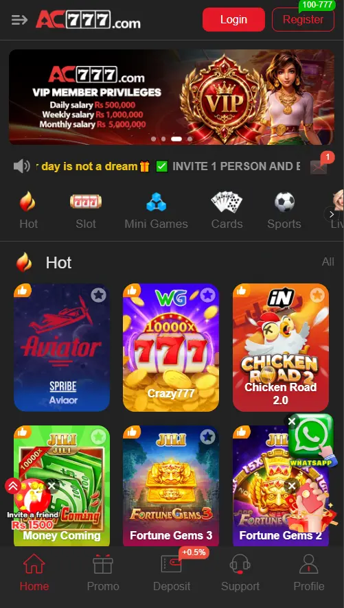 AC777 Game App